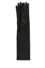 Women's Nappa Lamb Leather Gloves Black