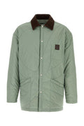 Men's Overshirt Jacket Green Polyester