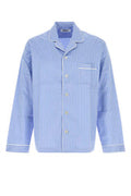 Unisex Pyjamas Shirt Blue Organic Cotton