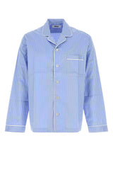 Unisex Pyjamas Shirt Blue Organic Cotton
