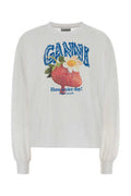 Women's White Cotton Oversize T-Shirt Bright Organic T-shirts And Polos