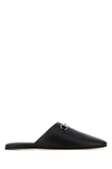 Women's Nappa Leather Mule Black