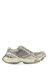 Women's Stapler Sneaker Beige Polyurethane Polyester
