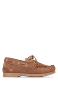 Boys' Cruise Loafer Suede Leath Lightbrown Sneaker