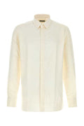 Men's Fluid Shirt Ivory Silk
