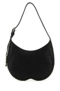 Women's Quilted Leather Shoulder Bag Black Calf