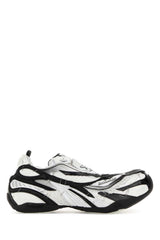 Men's Soleless Sneakers Multicolor Polyurethane Polyester