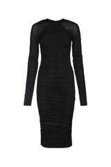 Women's Midi Dress Black Not Stated