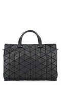 Women's Matte Top Handle Bag Black Leather