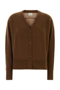 Women's Lyss Cardigan Brown Organic Cotton