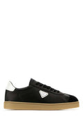 Men's Lane Sneaker Black Lambskin Calfskin
