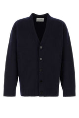 Men's Wool Cardigan Navy