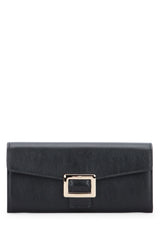 Women's Vivier Wallet Black Leather