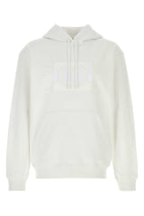 Men's Logo-Embroidered Cotton Sweatshirt White Sweater