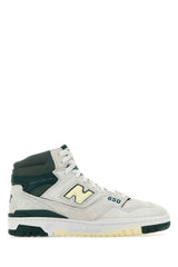 Unisex Multicolor Leather And Suede 650 Sneakers Greenwhite