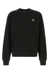 Men's Wild Sweatshirt Black Cotton Sweater