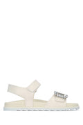 Women's Slidy Viv Strass Sandal Beige Nylon