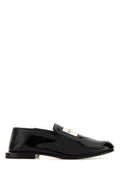 Women's Label Loafer Black Calf
