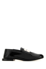 Women's Label Loafer Black Calf