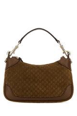 Women's With Shoulder Bag Brown Suede
