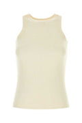 Women's Tank Top Ivory Cashmere Sweater