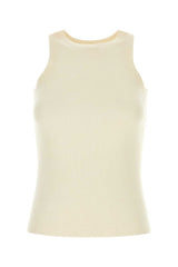 Women's Tank Top Ivory Cashmere Sweater
