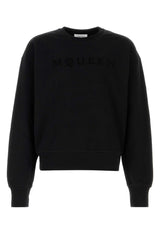 Men's Print Sweatshirt Black Logo Sweatshrt Sweater