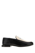 Women's Label Loafer Black Lamb Fabric