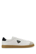 Men's Lane Sneaker White Lambskin Calfskin