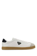 Men's Lane Sneaker White Lambskin Calfskin