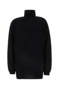 Women's Merino Sweater Black Virgin Wool