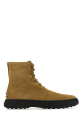 Men's Winter Ankle Boot Camel Suede