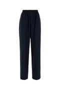 Women's Pants Navy Wool