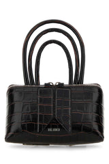 Women's Dark Brown Leather Mini Friday Bag Coffee Clutch