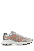 Women's Multicolor Leather And Mesh Sneakers Yyc6