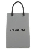 Women's Grey Leather Phone Case 1160 Cover