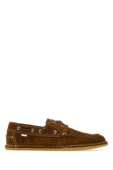 Men's Shoes Loafer Brown Suede