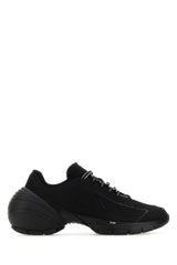 Men's Black Fabric Tk-Mx Sneakers