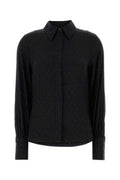 Women's Teysa Shirt Black Silk Elastane