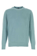 Men's Cotton Crew-Neck Sweater Green