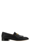 Men's Vlogo Loafer Black Leather