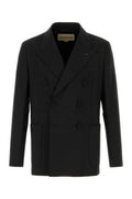 Men's Formalwe Blazer Black Virgin Wool Blazers