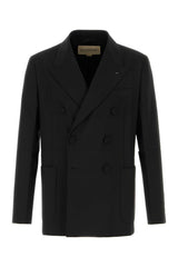 Men's Formalwe Blazer Black Virgin Wool Blazers