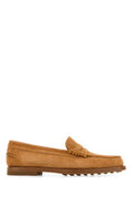 Women's Loafer Camel Suede