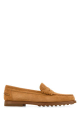 Women's Loafer Camel Suede