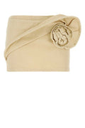 Women's Cotton Denim Shorts Beige Bermudas