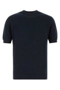 Men's Sweater Navy Cotton