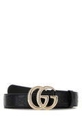 Women's Belt Black Calf Skin