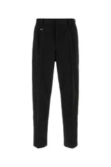 Men's Work Trousers Black Polyester Cotton