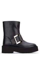 Women's Rangers Boot Black Calfskin Fgl